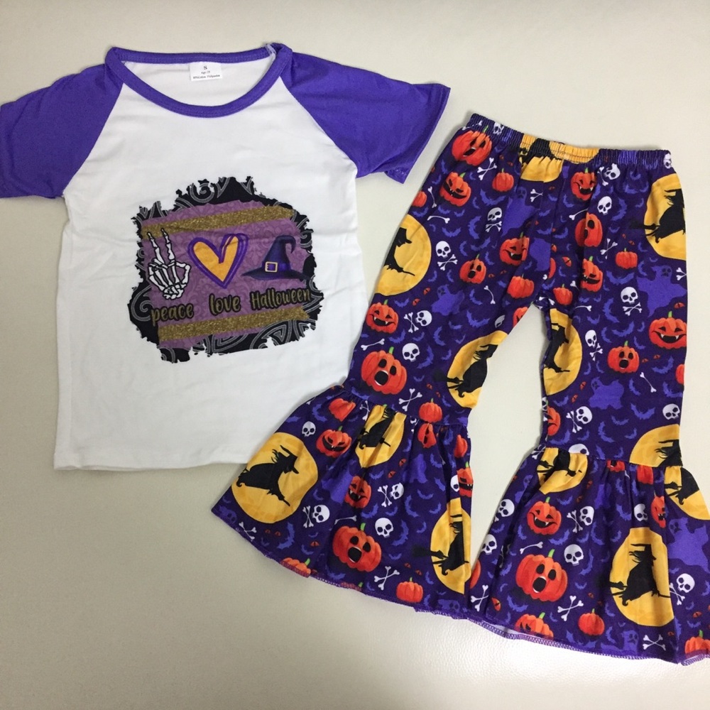 Halloween 🎃 Pumpkin 🎃 Cute Pants Set